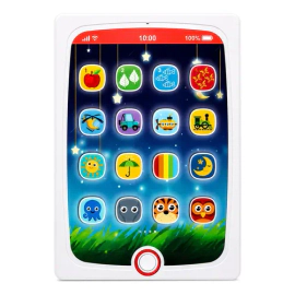 Tablet Didáctica Infantil De Juguete Con Luces Y Sonidos