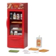 Mini Freezer Juguete 19 Piezas Heladera Infantil Alimentos