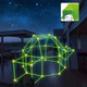 Kit De Tienda Luminoso Para Construir Y Armar Tu Carpa