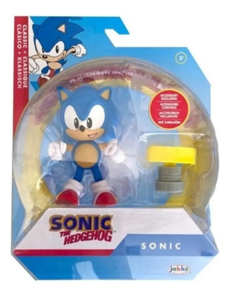 Figura De Sonic Articulada 10cm Wabro