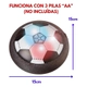 Pelota Hover Futbol Flotante Deslizante Aire C/luz Original