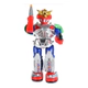 Robot Galaxy Warrior Con Luz Sonido Y Movimiento