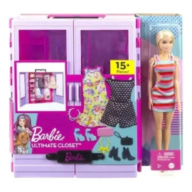 Armario De Lujo Barbie Closet Con Muñeca Mattel