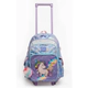 Mochila Escolar Unicornio 18' 4 Cierres C/carro Y Luz Zaphir