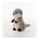 Peluche De Nutria Suave 24cm. Phi Phi Toys Gris Oscuro