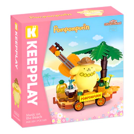 Hello Kitty Carrito De Verano 18cm Pompompurin