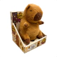 Peluche Capybara Mundo Capy Con Movimiento Y Sonido Marrón