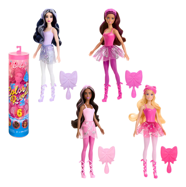 Serie De Ballet Sorpresa De Barbie Color Reveal Mattel