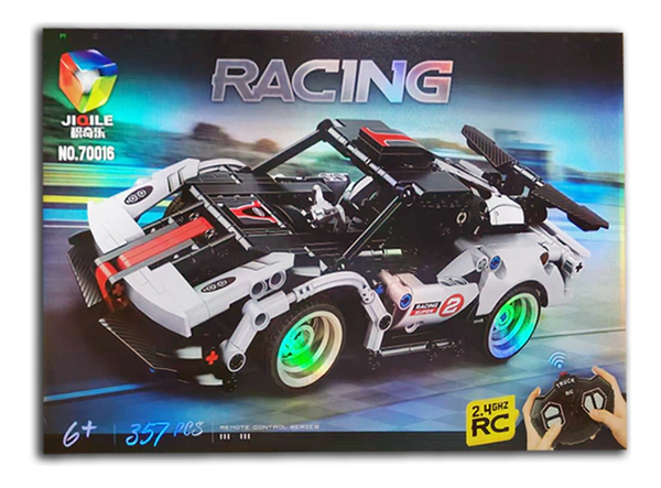 Set De Construccion Auto Racing Con Control Remoto Armable