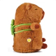 Peluche Capybara Mundo Capy Con Movimiento Y Sonido Marrón