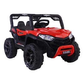 Camioneta Jepp Batería 6v Control Remoto Sonido Y Luces Auto