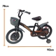 Bicicleta Retro Infantil R16 C/ Canasto Fiat 500 Cinquecento