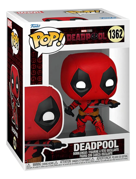 Figura Funko Pop Deadpool 3 Coleccionable Marvel