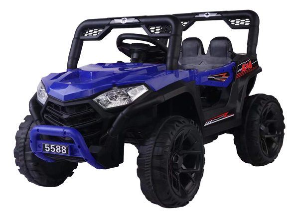 Camioneta Jepp Batería 6v Control Remoto Sonido Y Luces Auto