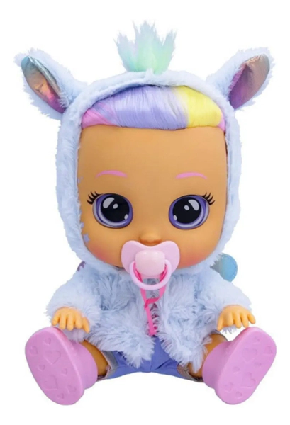 Cry Babies Daisy Dressy Muñeca Con Pelo Real Bebes Llorones