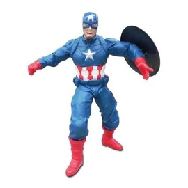 Muñeco Capitan America Gigante 50 Cm Articulado Original