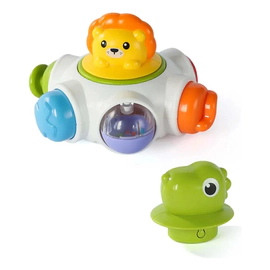 Juego Didáctico Pop Up De Animales Con Botones Para Bebé
