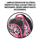 Mochila Escolar Footy Led Capacidad De 18l Modelo F2123
