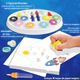 Set Color Draw Con Sellos Y Pinceles Mágicos Para Pintar