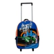 Mochila Hot Wheels Espalda 12 P. Linea Super Fast Con Carro