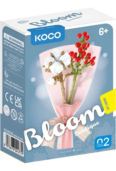 Kit De Construcción Floral Boutique Koco Bloom Realista