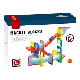 Bloques De Construccion Magneticos Con Bolitas 47 Piezas