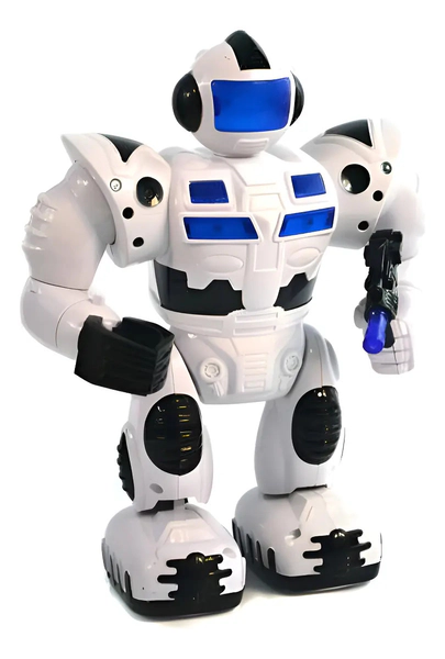 Robot Pioneer Sonidos Movimientos Y Luces Juego Interactivo