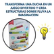 Juego Laberinto De Agua Para Bebes 46pz Bañera