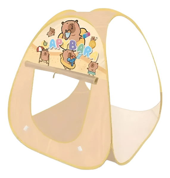 Carpa Infantil Plegable Con Divertido Diseño De Capibara
