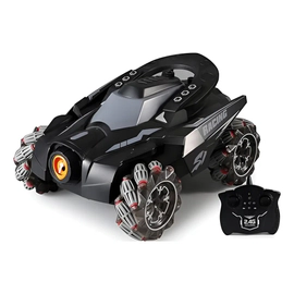 Bubble Smart Car Lanza Humo Y Burbujas Gira 360 Auto R/c