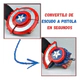 Escudo Capitán América Lanzador De Proyectiles Hidrogel