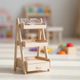 Mini Store Shelf Góndola Simil Madera 21 Piezas