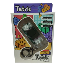 Mini Consola De Videojuegos Tetris Color Solido Retro Caja