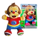 Mono Soft Hug Interactivo Educativo Con Canciones Y Cuentos
