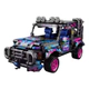 Camioneta De Bloques 4x4 Pull Back Estilo Punk Off-road