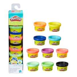 Play Doh Masa Plastilina Pack X 10 Potes De 28grs Hasbro