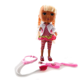 Muñeca Kailili Doctora Articulada Habla Varias Frases Nenas