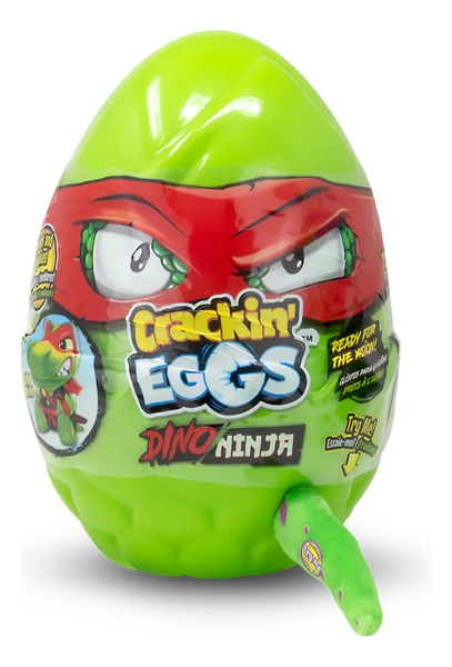 Huevo Crackin Egg Dino Ninja Peluche Interactivo