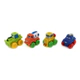 Set De Mini Autitos Con Forma De Animalitos Benic Baby Orig.