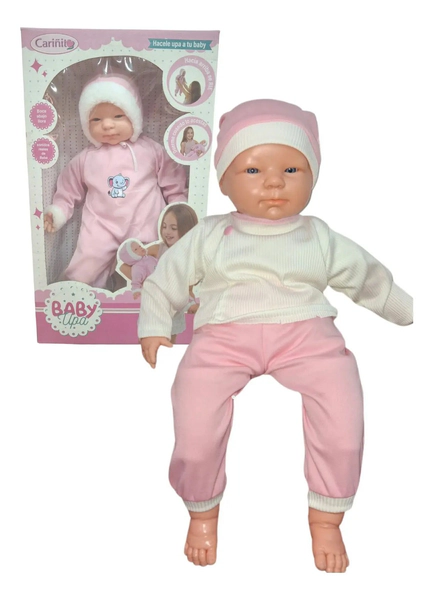 Muñeca Bebote Baby Upa Realista Llora Y Ríe Cariñito