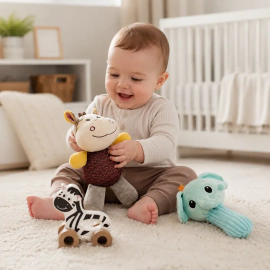 Juegos Sensoriales Montessori De Madera Hipopotamo