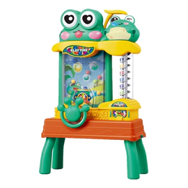 Juego De Mesa Pinball Ranita Niños Electrónico Juego Embocar