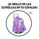 Mochila 18l Escolar Star Footy Niña