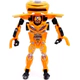 Robot Transformer Figura De Acción Auto Robot Con Accesorios Amarillo