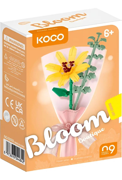 Kit De Construcción Floral Boutique Koco Bloom Realista