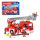 Playset Muñecos Bomberos C/camion Luz Y Sonido Coleccionable