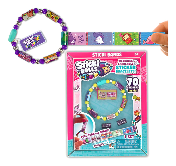 Pulsera Band Sticki Rolls Con Stickers Diseña Tu Estilo