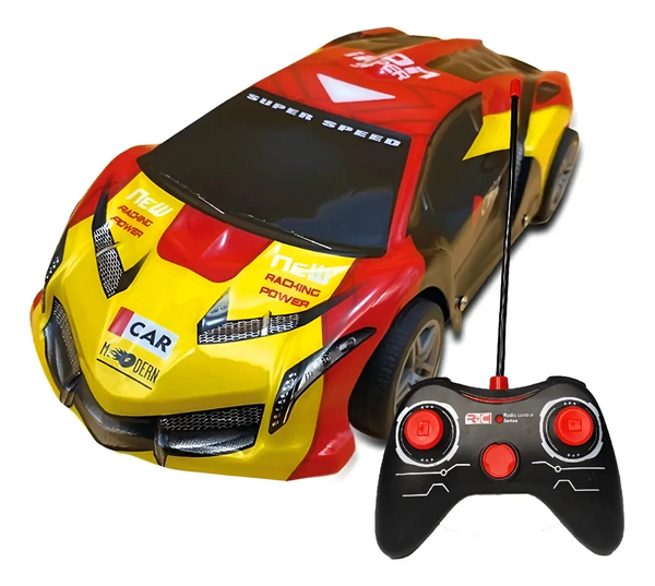 Auto Radio Control Con Luz 1:14 Super Racing