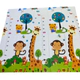 Manta Alfombra Antigolpes Reversible Plegable 200x180x10 Gugga