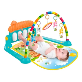 Gimnasio Musical Gugga Manta Piano 2 En 1 Con Sonido
